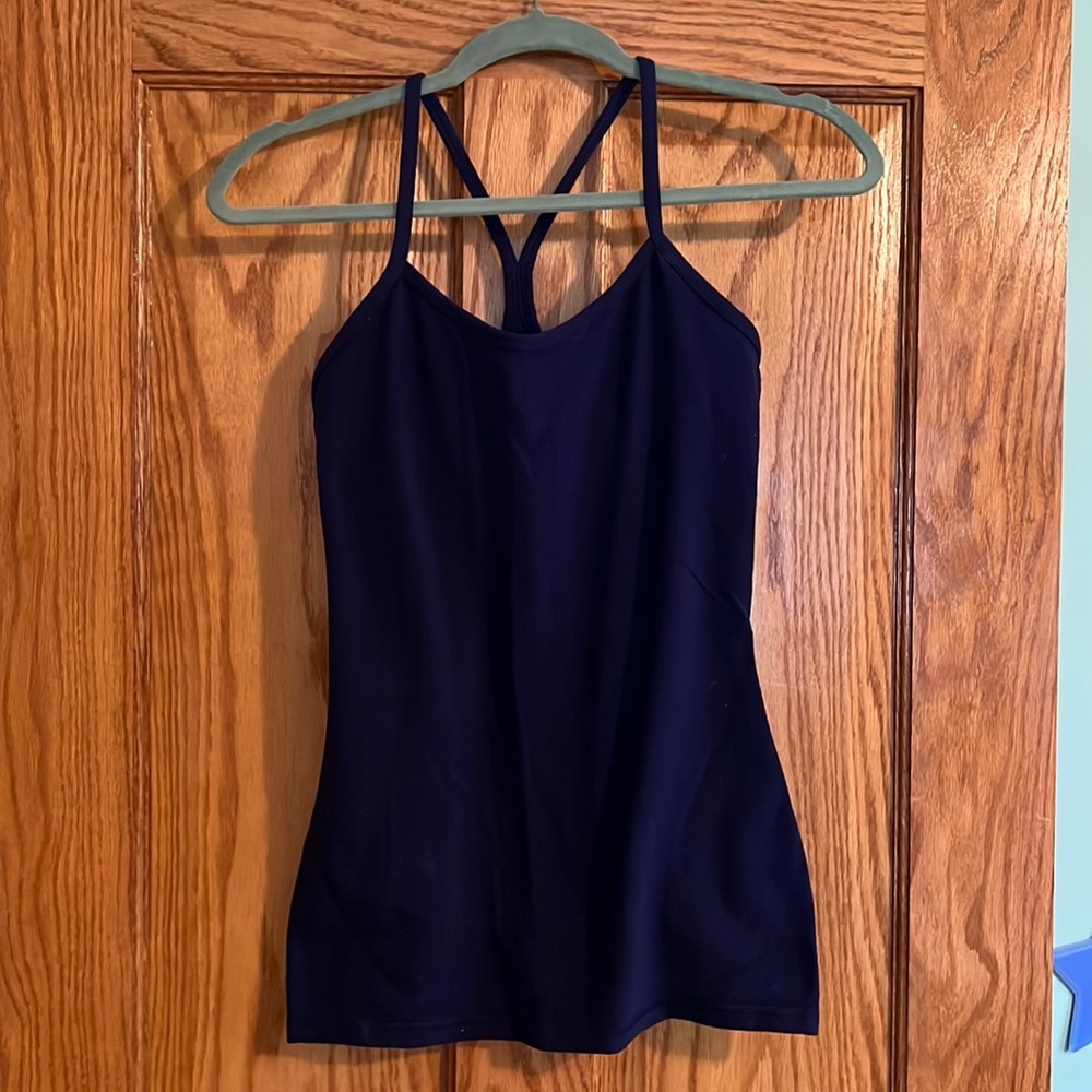 Lululemon Blue Racerback Tank